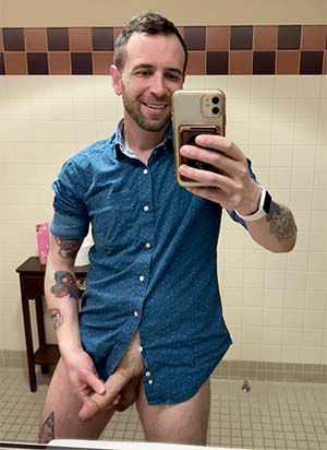 Barbu jovial et son bon chibre sur Blagnac